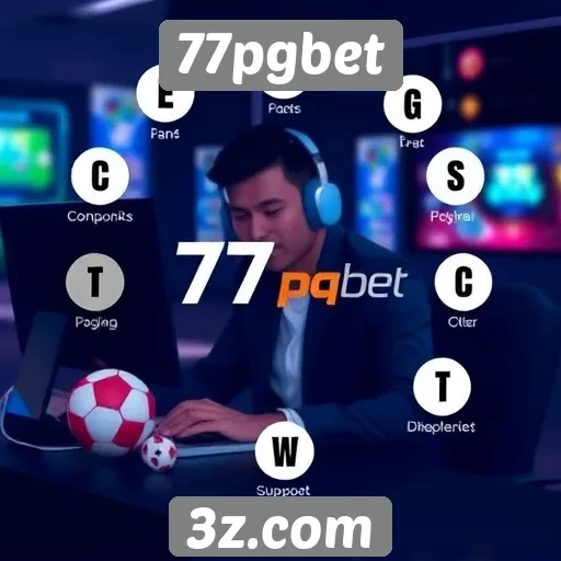 Funcionalidade do suporte ao cliente no 77pgbet